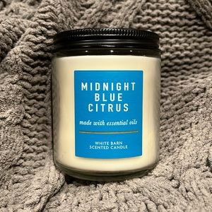 Bath and Body Works Midnight Blue Citrus Candle, 7 Oz